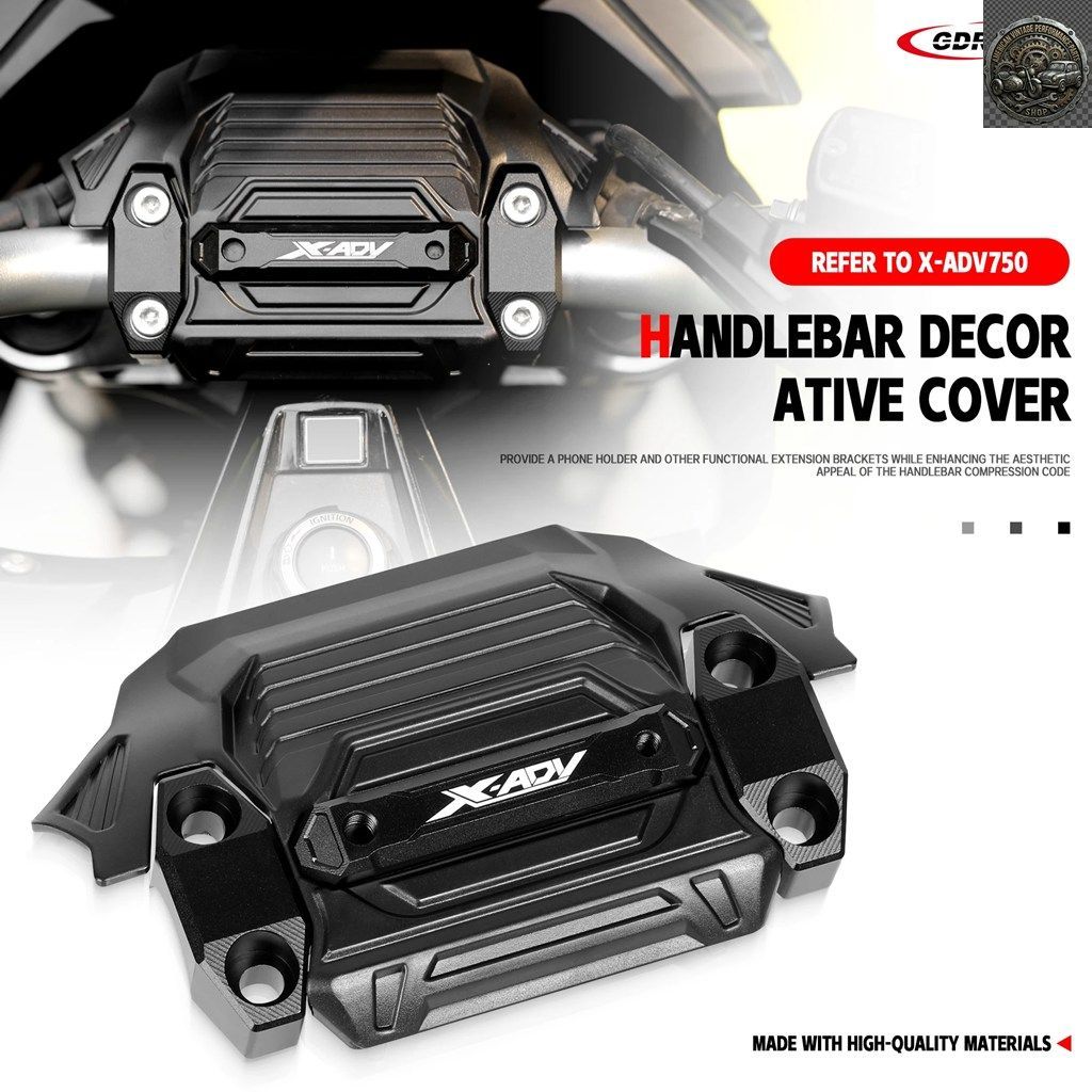 HONDA XADV X-ADV 750 HANDLEBAR DECORATIVE COVER MOTORCYCLE XADV750 HANDLEBAR INSTALLATION CLIP EXPANSION COVER
