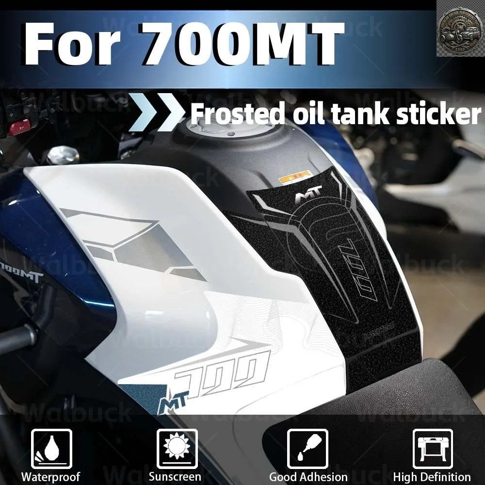 MOTO MT700 MT 700 MOTORCYCLE STICKER FUEL TANK KNEE GRIP TRACTION PROTECTION SETS ANTI-SLIP DECAL