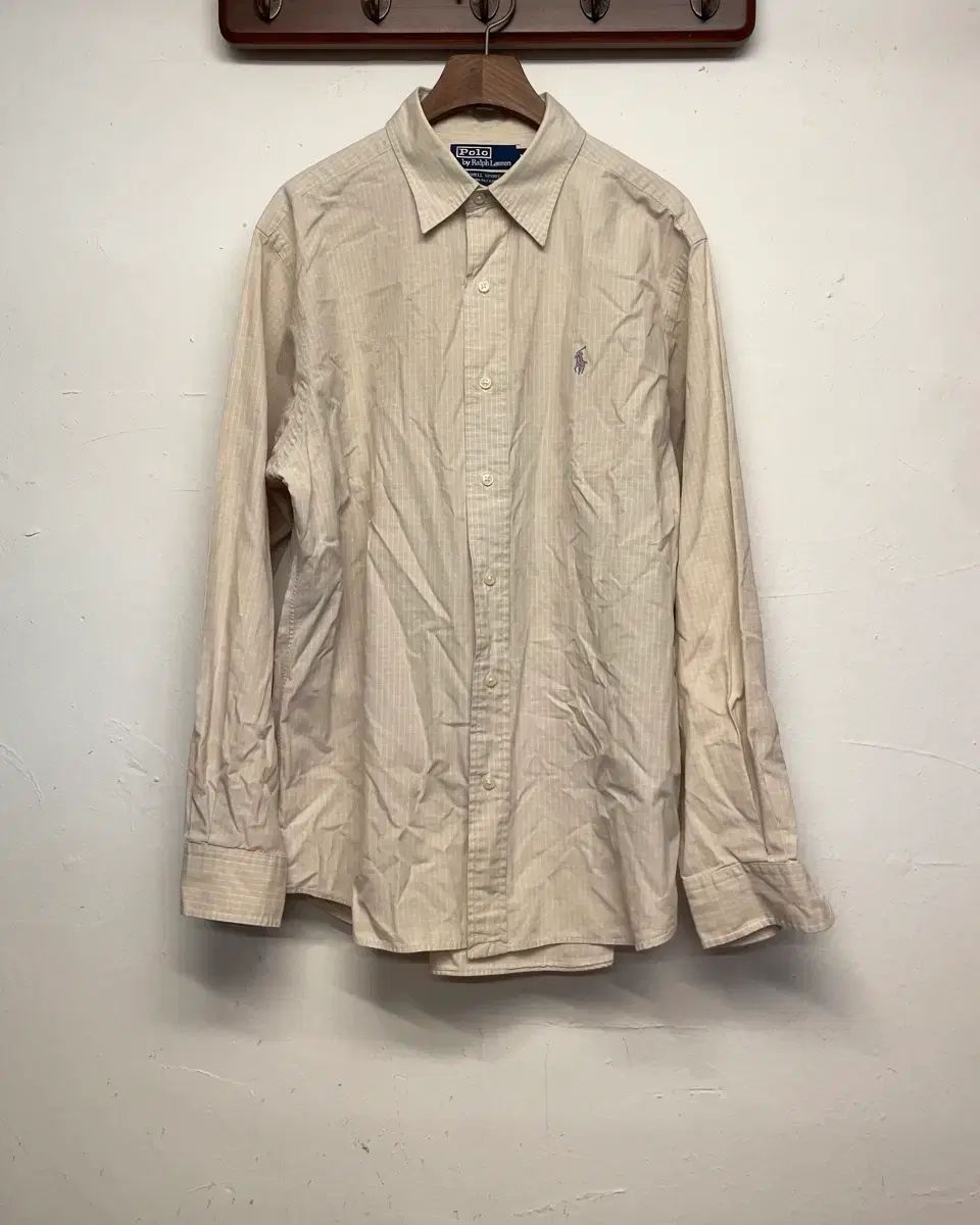 POLO RALPH LAUREN ポロラルフローレン ベージュ ローウェル スポーツ ギンガム シャツ