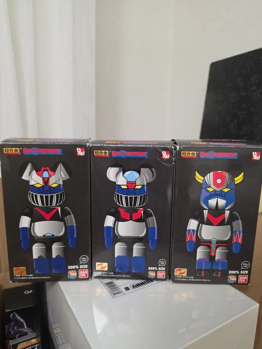 BE@RBRICK(ベアブリック) 超合金200% マジンガー セット