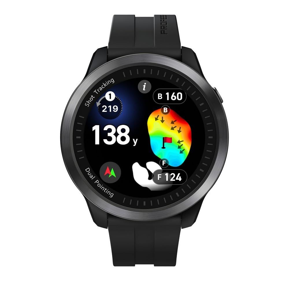 T12 PRO GPS ゴルフウォッチ 2025 ブラック