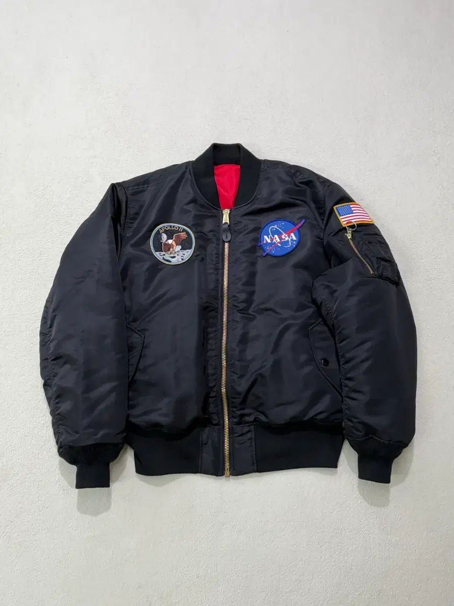 アルファ インダストリーズ x NASA アポロミッション MA-1ジャケット XL 12,268円