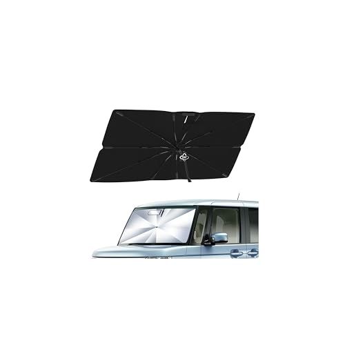【メーカー直営】【2026改良型】Mozan ホンダ N-BOX JF3/4系に適合 傘型サンシェード フロントガラス シェード N BOX JF3 JF4 カスタム 10本骨 ガラス繊維 360°回転可能 パラソル 傘式 UVカット 傘柄が曲がる 日よけts 6,462円