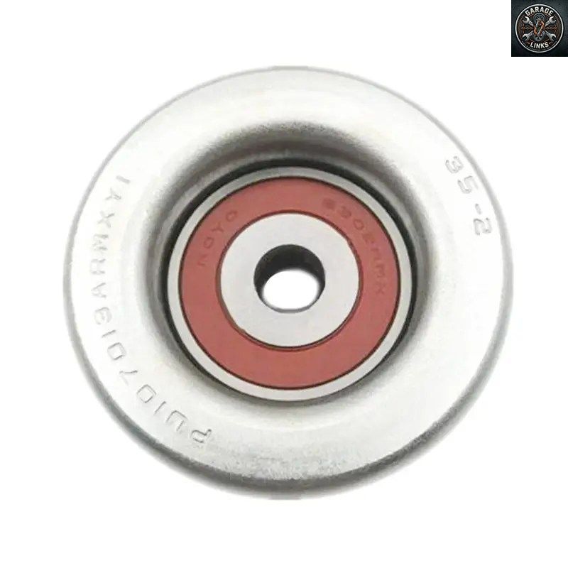 トレンド商品 1個 車用ドライブベルトテンショナーアイドラプーリー 16604-0P011 / 16604-31020 カーアクセサリー シルバー トヨタ タコマ