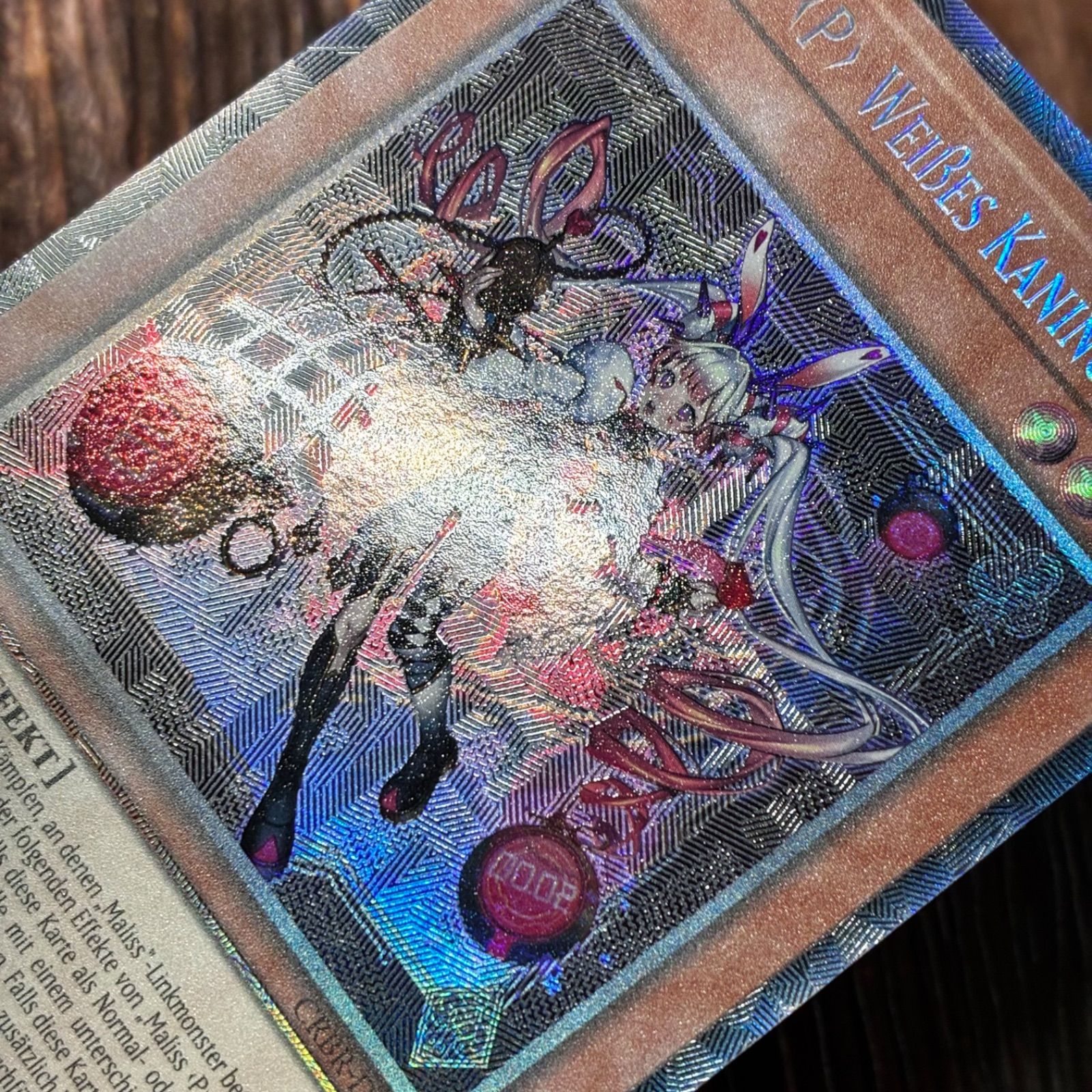 遊戯王 ドイツ版 EU版 M∀LICE＜P＞White Rabbit コレクターズレア