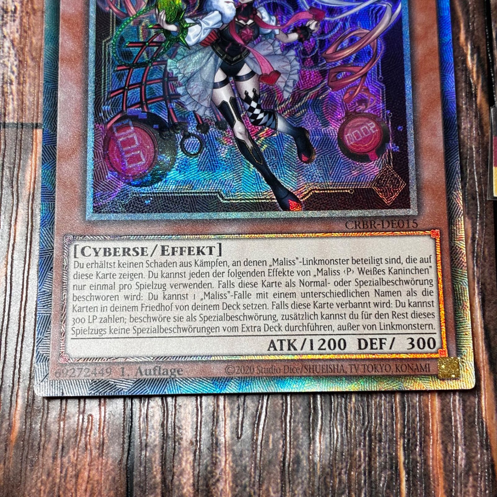 遊戯王 ドイツ版 EU版 M∀LICE＜P＞White Rabbit コレクターズレア