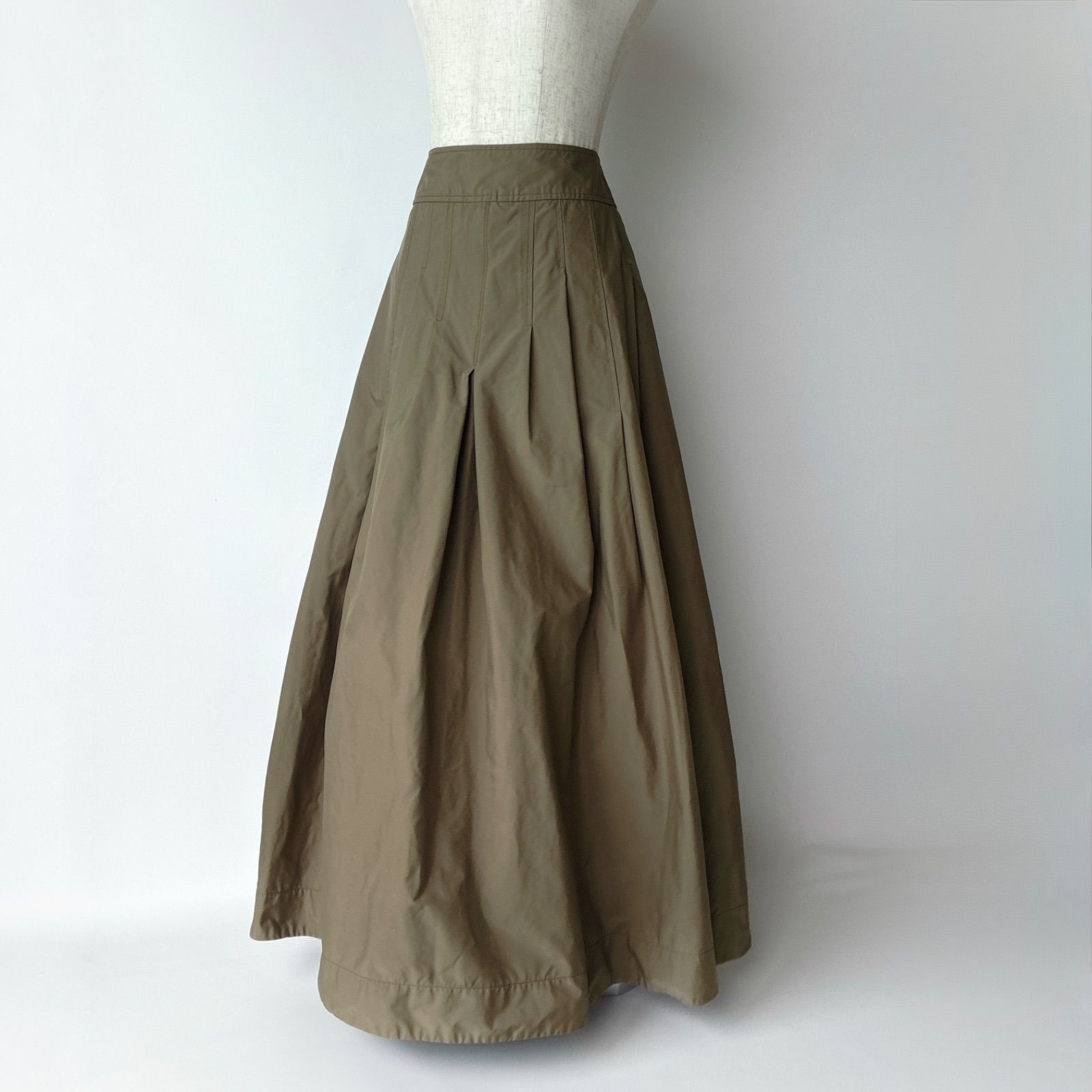 ✨タグ付✨ 2024 Deuxieme Classe WASHED TUCK スカート / ベージュ
