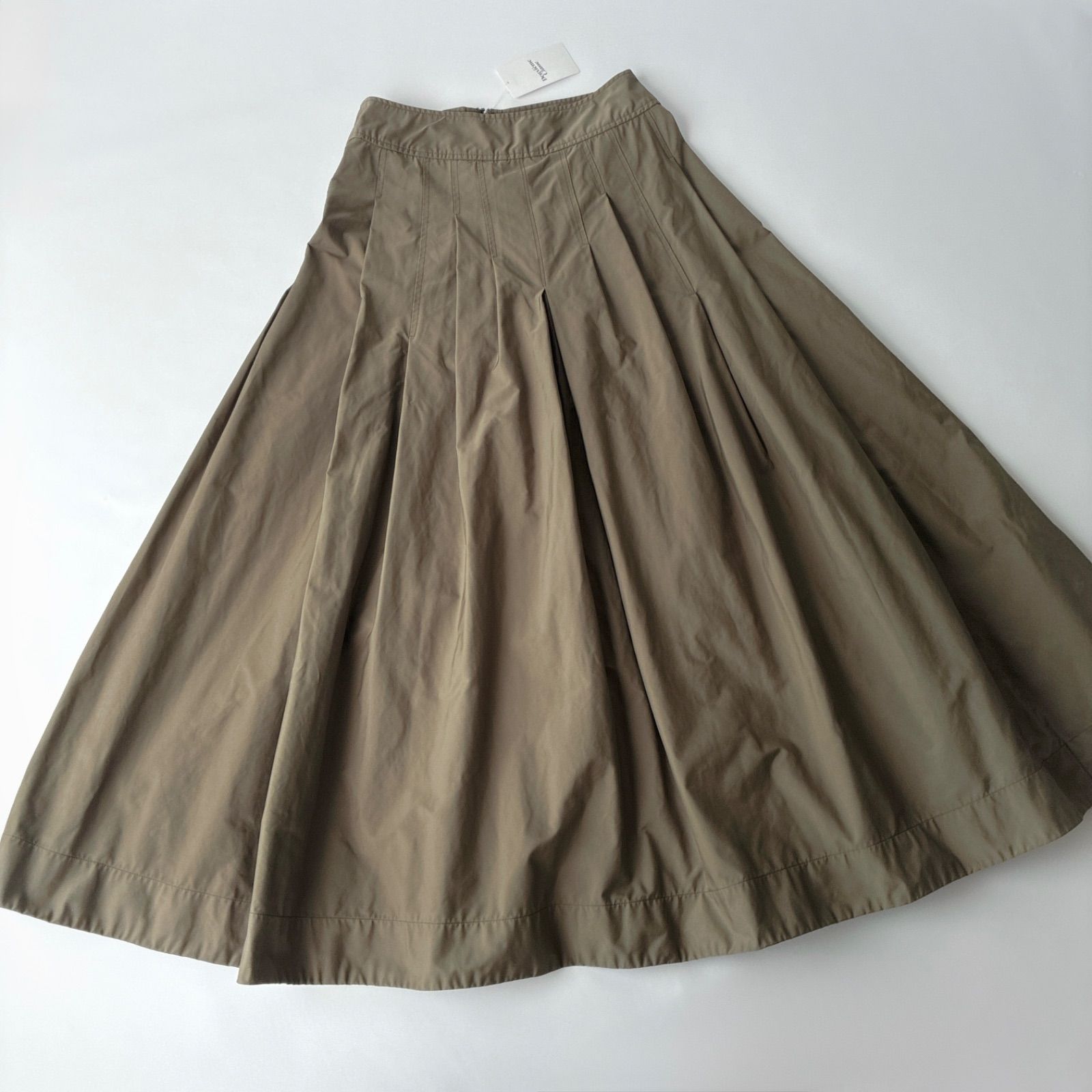 ✨タグ付✨ 2024 Deuxieme Classe WASHED TUCK スカート / ベージュ