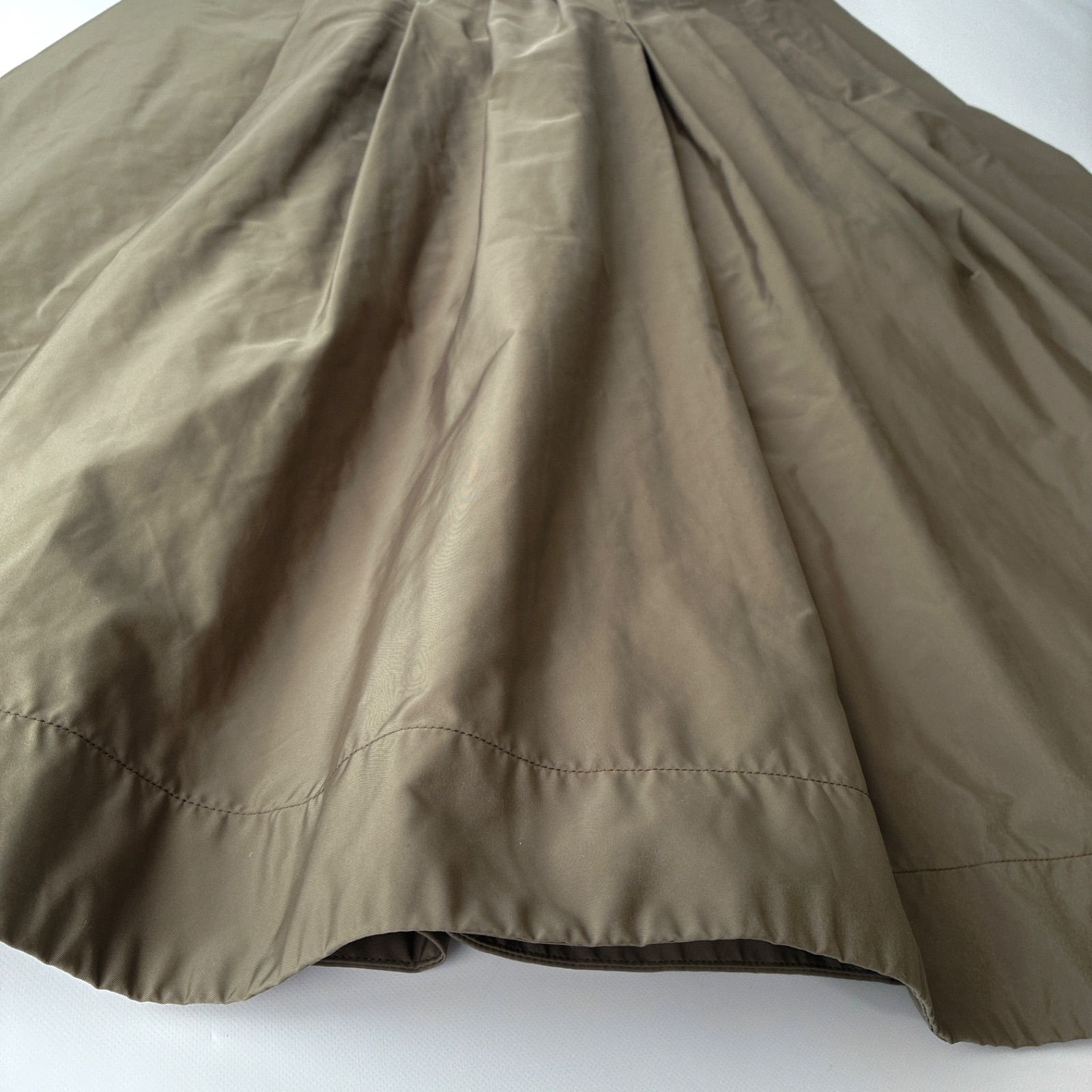 ✨タグ付✨ 2024 Deuxieme Classe WASHED TUCK スカート / ベージュ