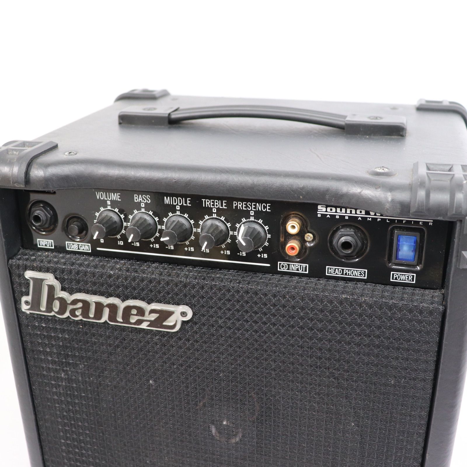 B-20 ベース用アンプ 動作確認済】Ibanez アイバニーズ Sound Wave 20 ベースアンプ SW20 B