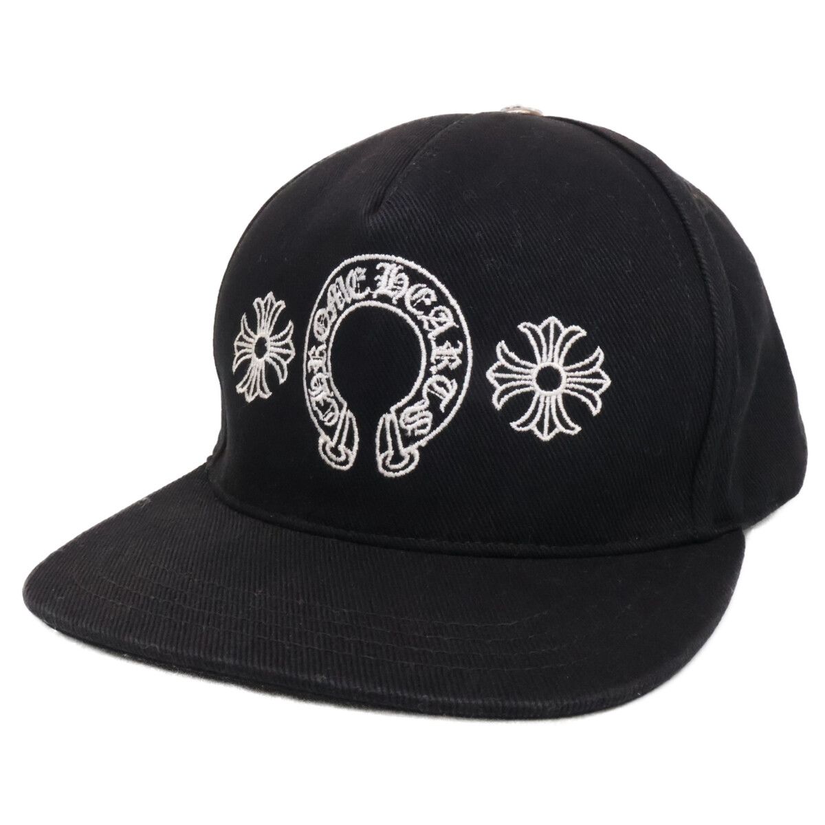 クロムハーツ Chrome Hearts ホースシューベースボールキャップ Chrome hearts クロムハーツ 2238-304-2712 925 Horseshoe Cross