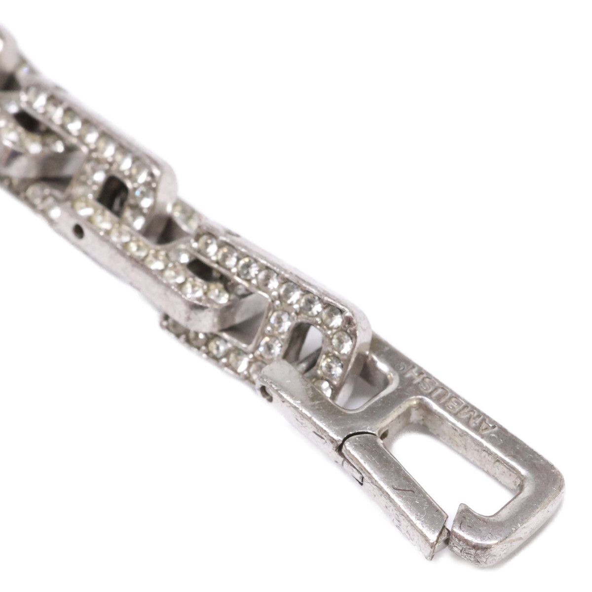 AMBUSH アンブッシュ SV925 PAVE A CHAIN SHORT NECKLACE パヴェ