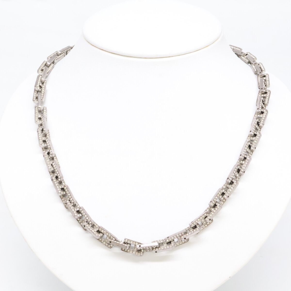 AMBUSH アンブッシュ SV925 PAVE A CHAIN SHORT NECKLACE パヴェ