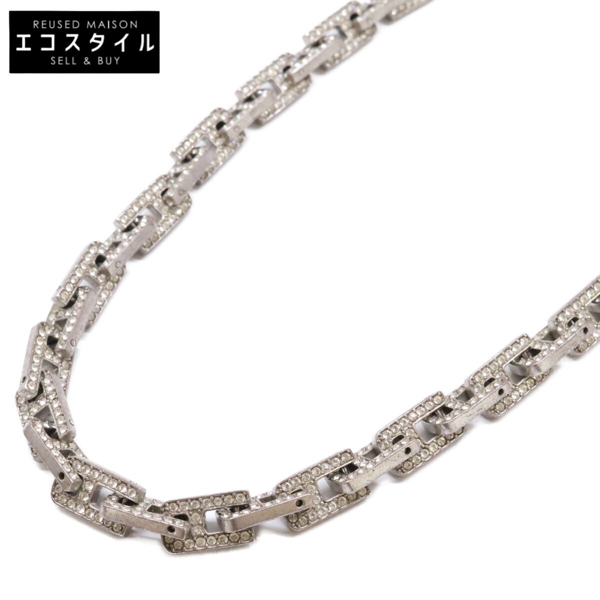 AMBUSH アンブッシュ SV925 PAVE A CHAIN SHORT NECKLACE パヴェ