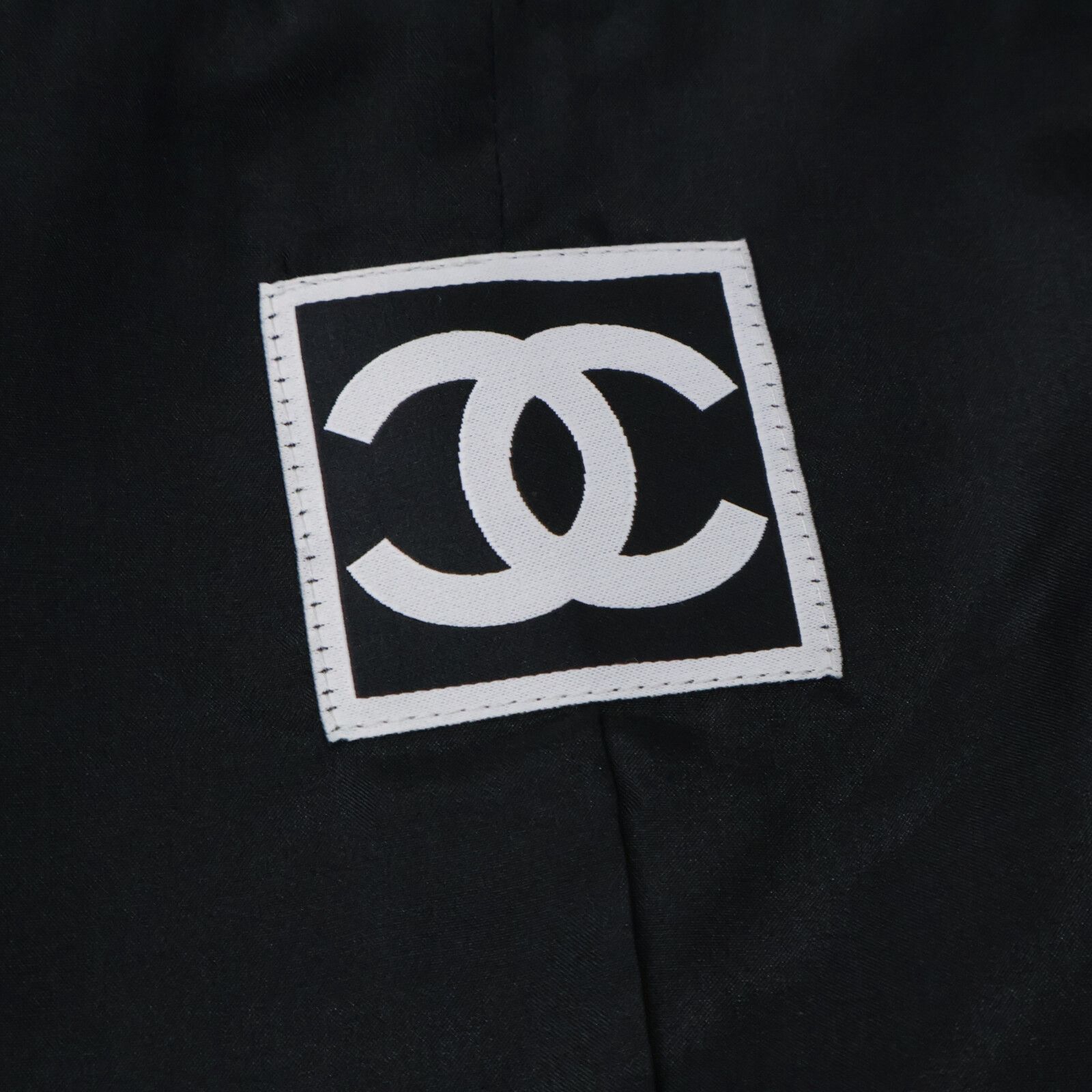 CHANEL シャネル 【美品】P35265V23151 スポーツライン 総柄 シルク混