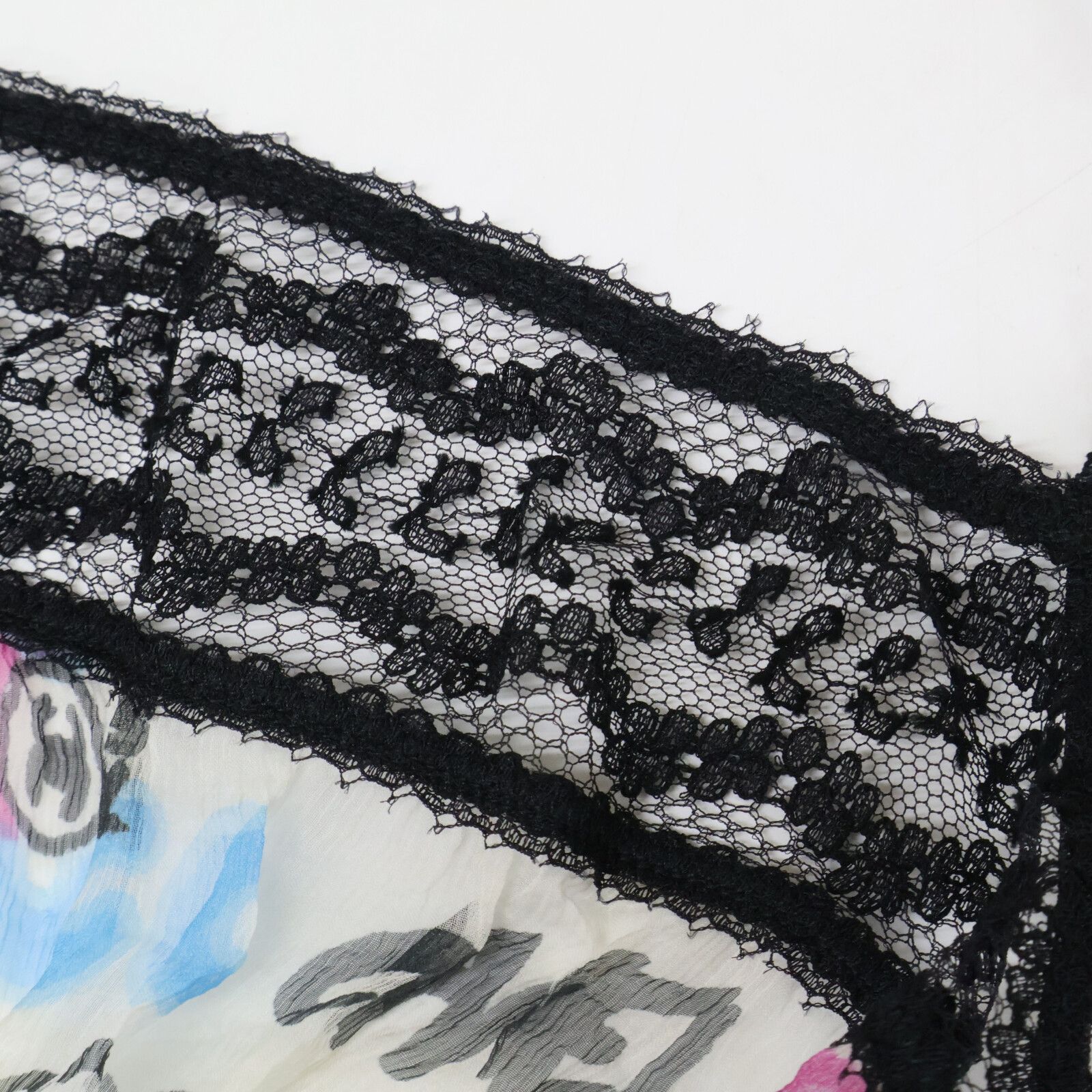 CHANEL シャネル 07C P29955V19739 シルク グラフティ ココマーク