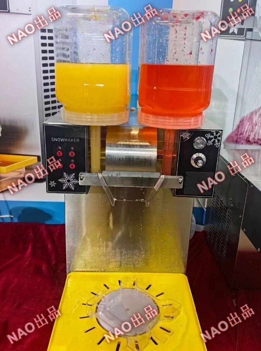 氷のいらないかき氷ピンス機 糸ピンス　かき氷機 120kg_日 ボタン制御 業務用 単相 1 0０V