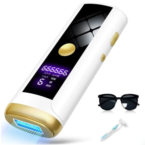 脱毛器 【サロン品質/低刺激/全身対応】 vio対応 家庭用脱毛器 メンズ レディース 9段階レベル 99万発照射 無痛 光脱毛器 高出力23J サファイア冷却レーザー LEDディスプレイ付き 連続フラッシュモード 顔 髭 全身用 自宅 保護 a0445c49