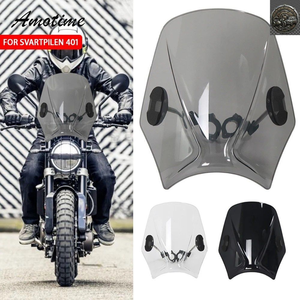 SVARTPILEN401 MOTORCYCLE WIND SCREEN WINDSHIELD HUSQVARNA SVARTPILEN 401 250 2020 - 23
