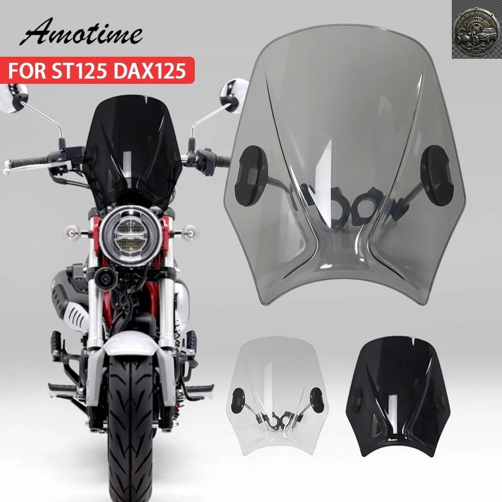 DAX125 ST125 MOTORCYCLE WIND SCREEN WINDSHIELD DAX ST125 ST 125 ST DAX125 2022 2023
