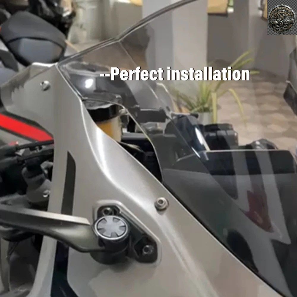 MOTORCYCLE WINDSHIELD WINDSCREEN DOUBLE BUBBLE KAWASAKI ZX6R 2024