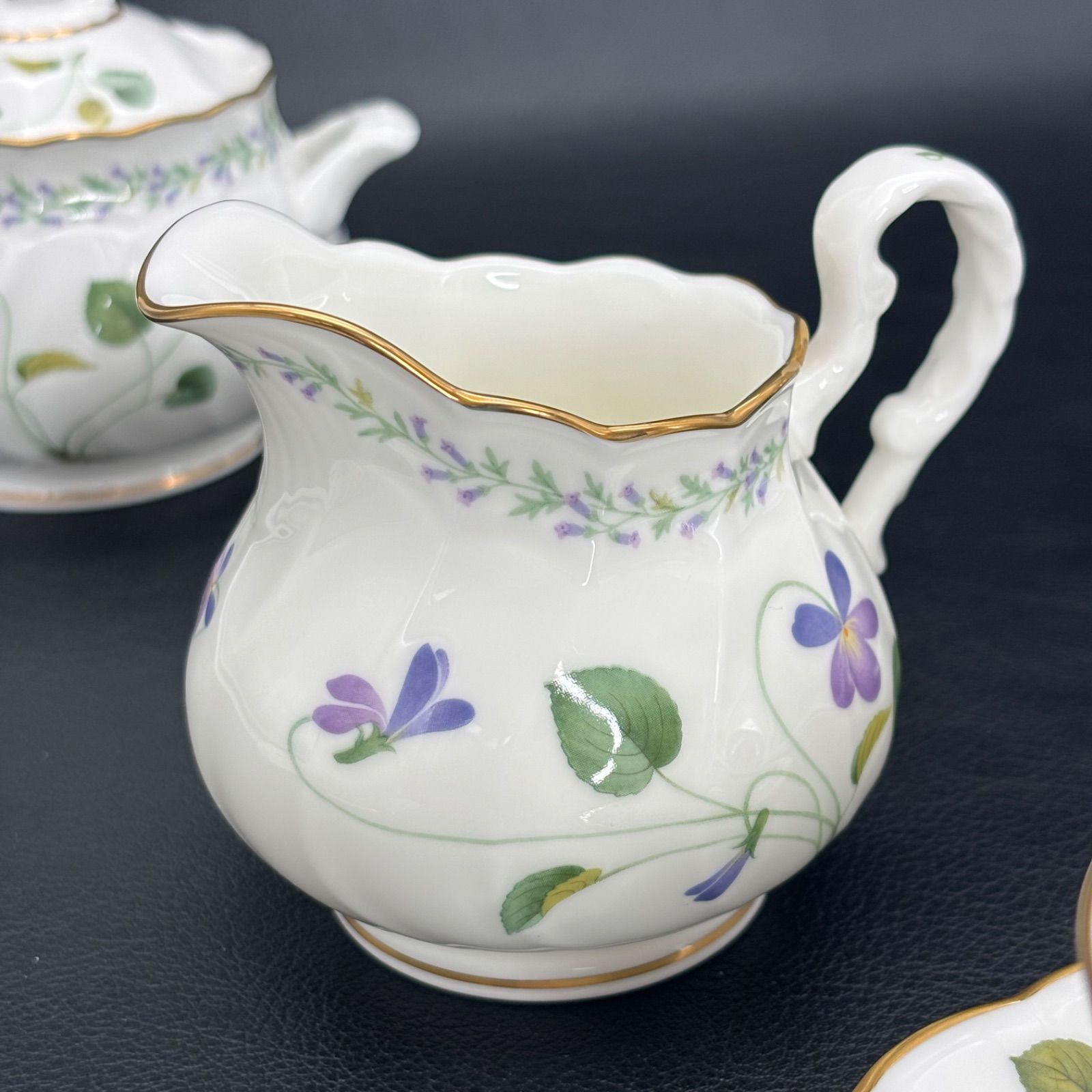 ノリタケ バイオレットドリームティーセット 2セット(12点) Noritake