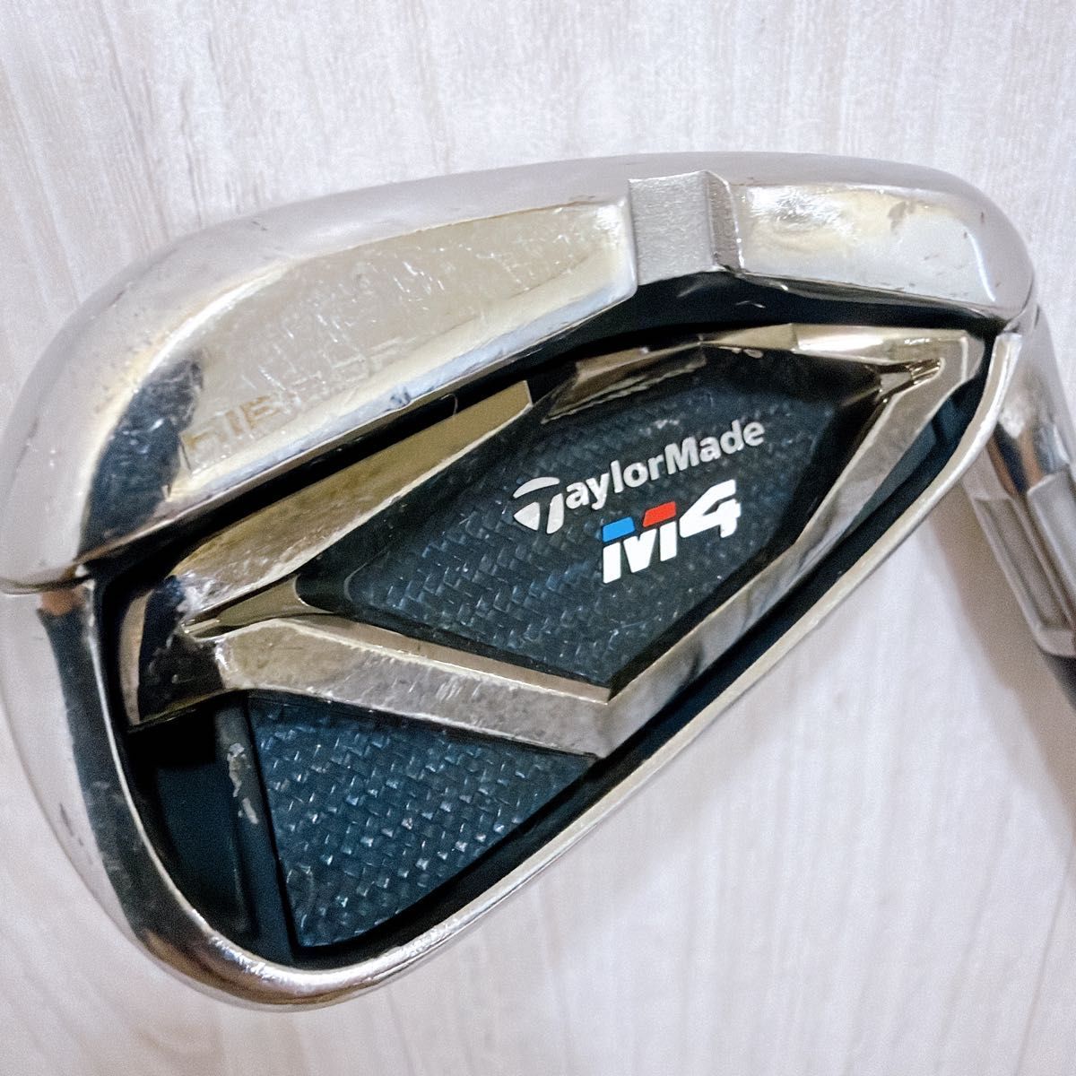 【美品】TaylorMade M4 5番アイアン 単体 TaylorMade M4 テーラーメイド アイアン 単品 5番 フレックスS 右利き