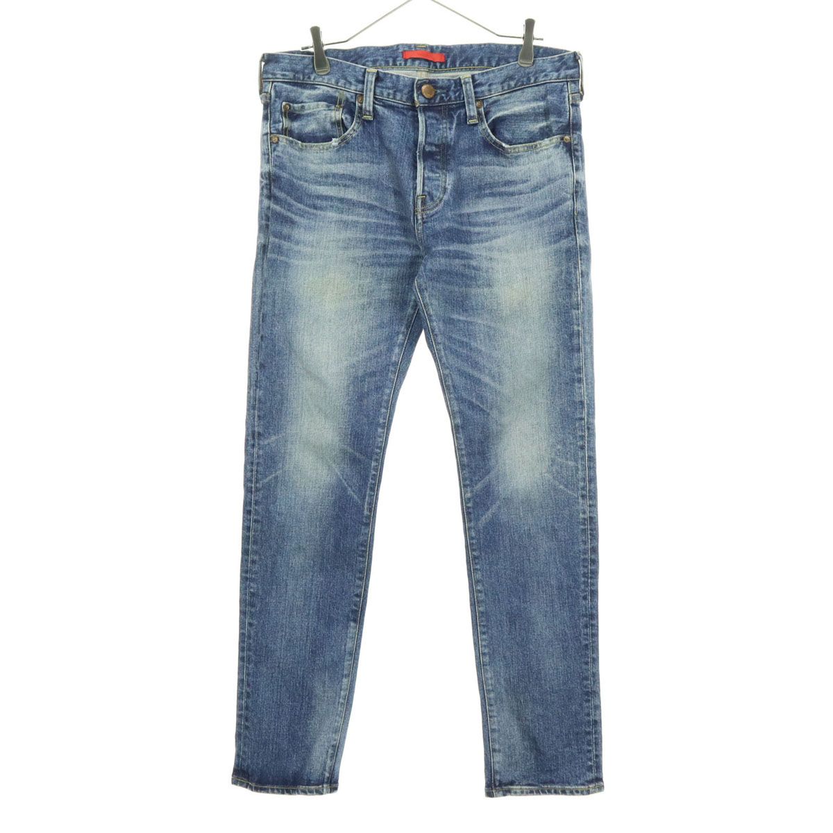 RED CARD レッドカード 日本製 デニムパンツ w32 ブルー メンズ 古着 