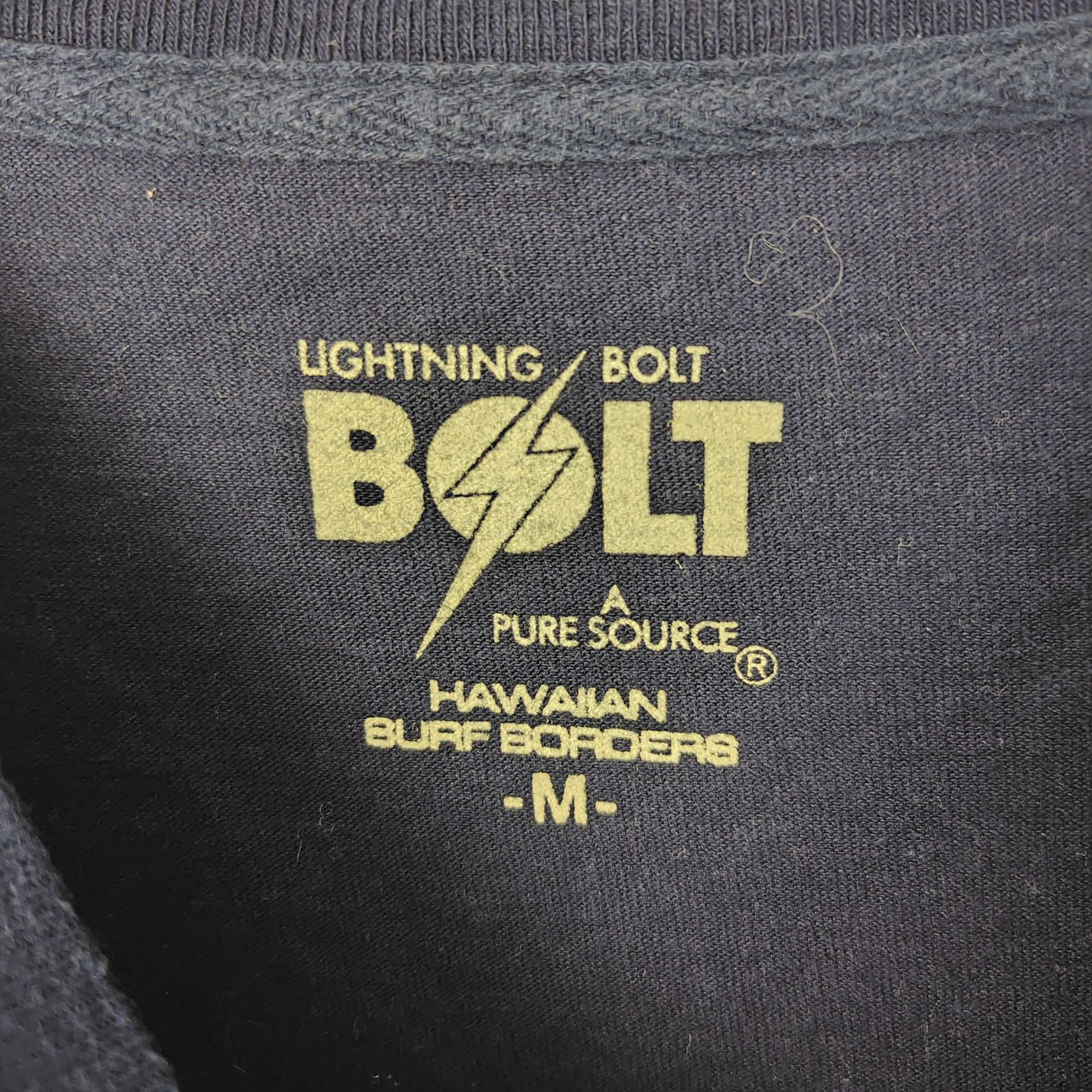 LIGHTNING BOLT ライトニングボルト 半袖Tシャツ レインボー 雷