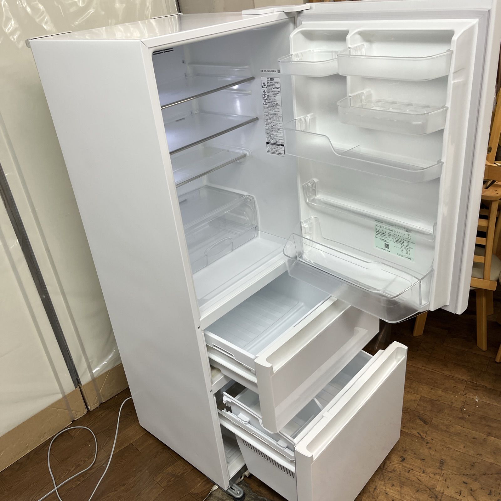 Panasonic NR-C32HGM-W パナソニック 冷凍庫 315L 18年製Panasonic