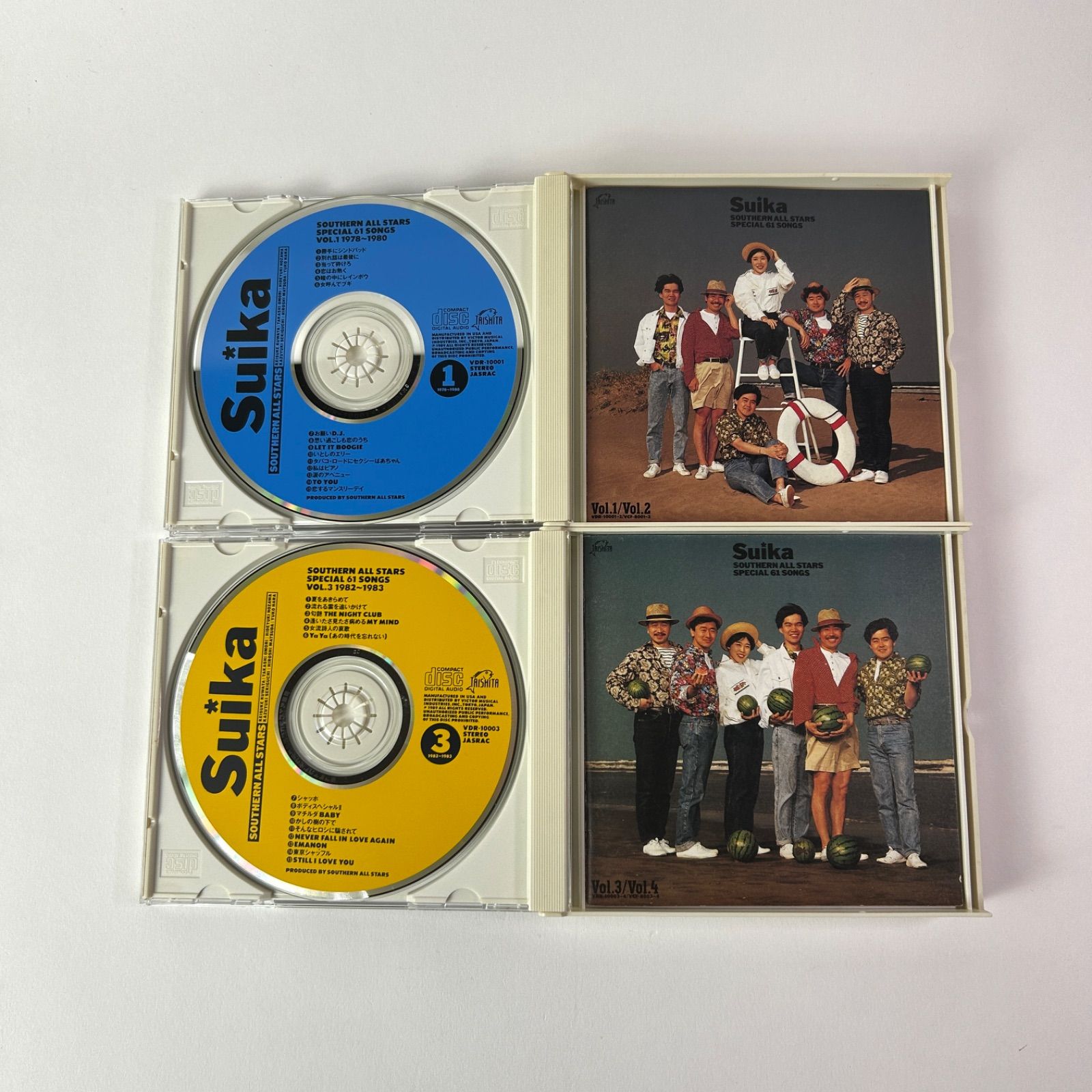 サザンオールスターズ すいか（1&2） CD4枚組 全61曲 勝手に