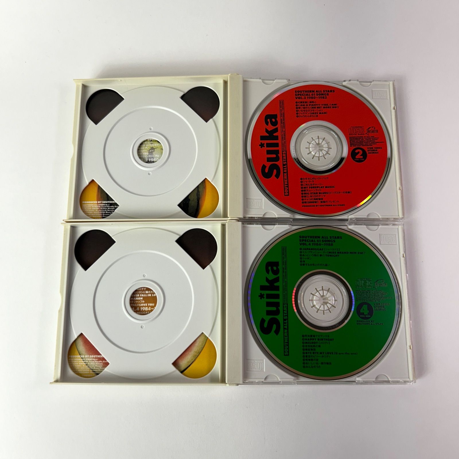 サザンオールスターズ すいか（1&2） CD4枚組 全61曲 勝手に