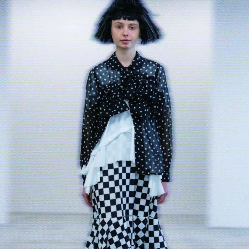 b*t様 超メルカリ市！！　【希少サイズ】24SSコムデギャルソン　フリルフード COMME des GARCONS COMME des GARCONS 24ss フリル再構築 エステル