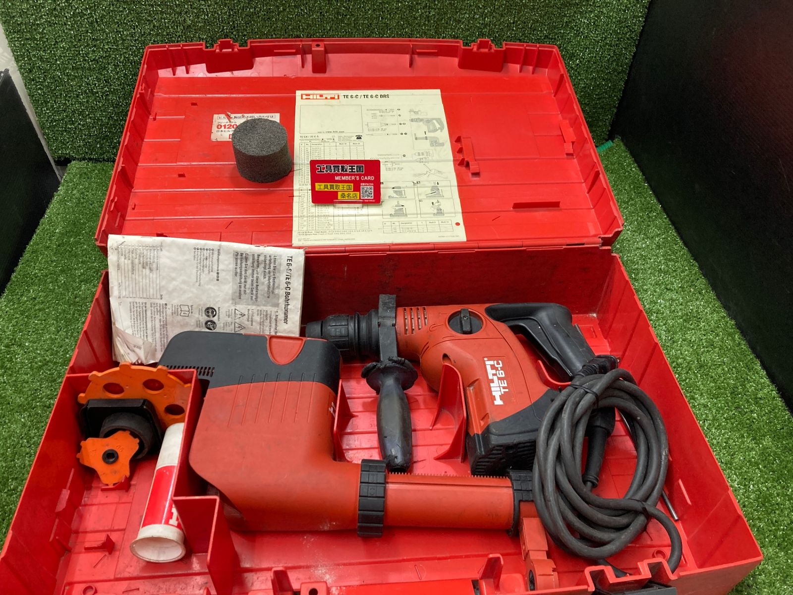【中古品】【0902】★HILTI　ハンマードリル TE6-C　ITVK2VE0K6JC 6,916円