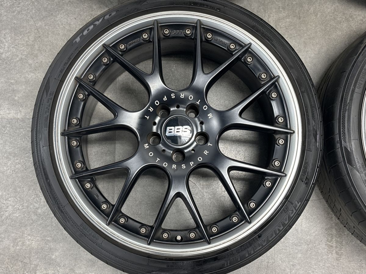 大人気デザイン】BBS GERMANY CH-R II 21in 9J +28 10J +38 PCD120