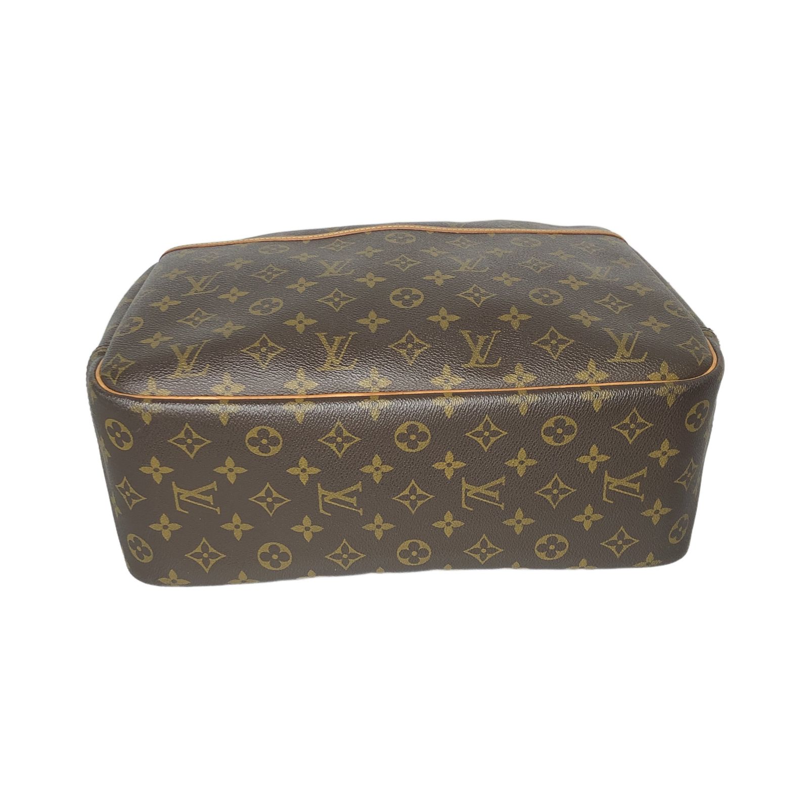ルイヴィトン　モノグラム　ドーヴィル　ハンドバッグ　ブラウン【廃盤品】 LOUIS VUITTON ルイヴィトン モノグラム ドーヴィル ハンドバッグ