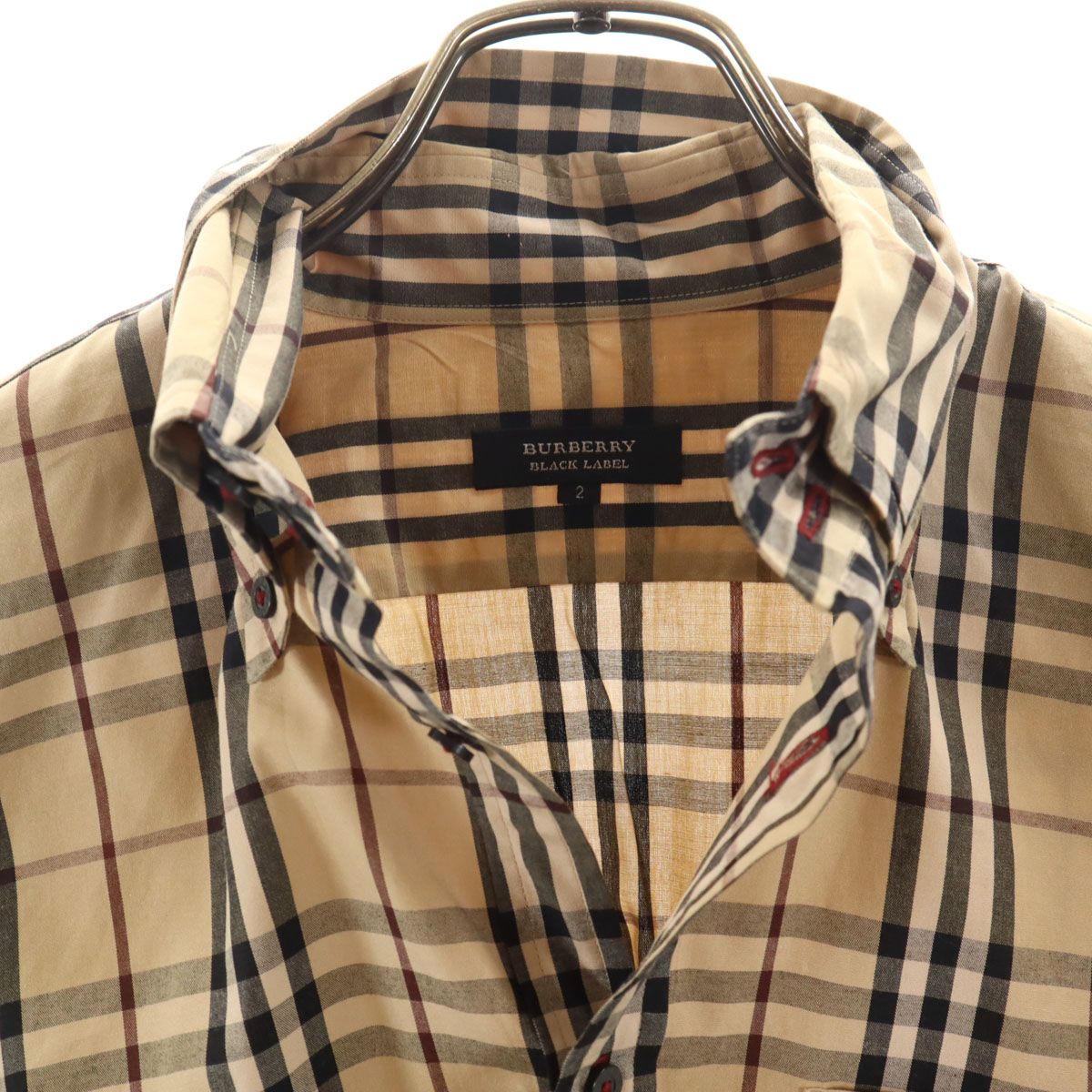 BURBERRY BLACK LABEL バーバリーブラックレーベル 日本製 チェック柄