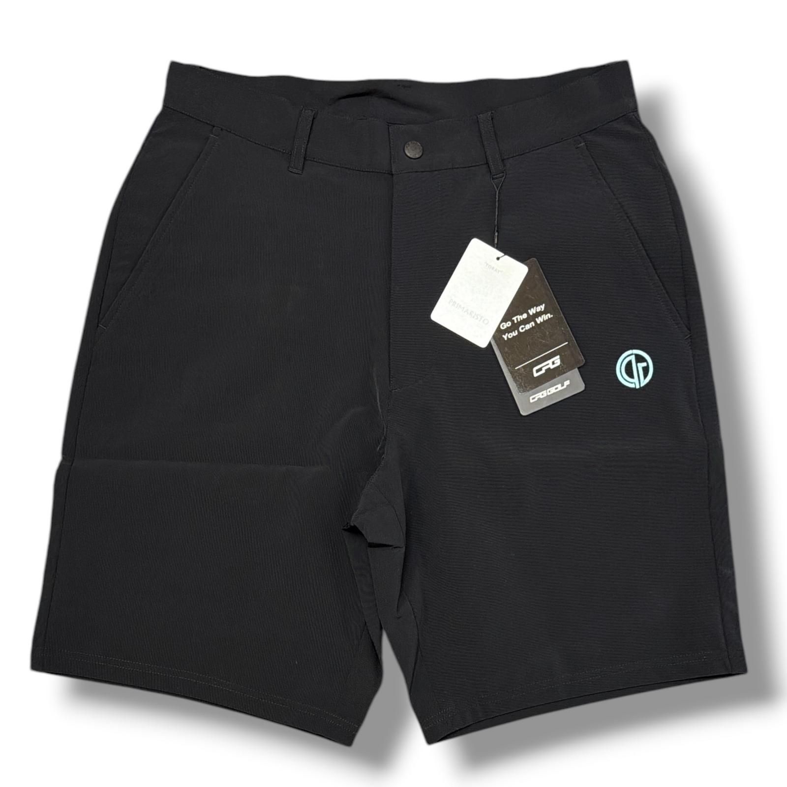 CPG GOLF パンツ ブラック 参考上代24200円 未使用 CPG GOLF ナイロンショーツ ハーフパンツ
