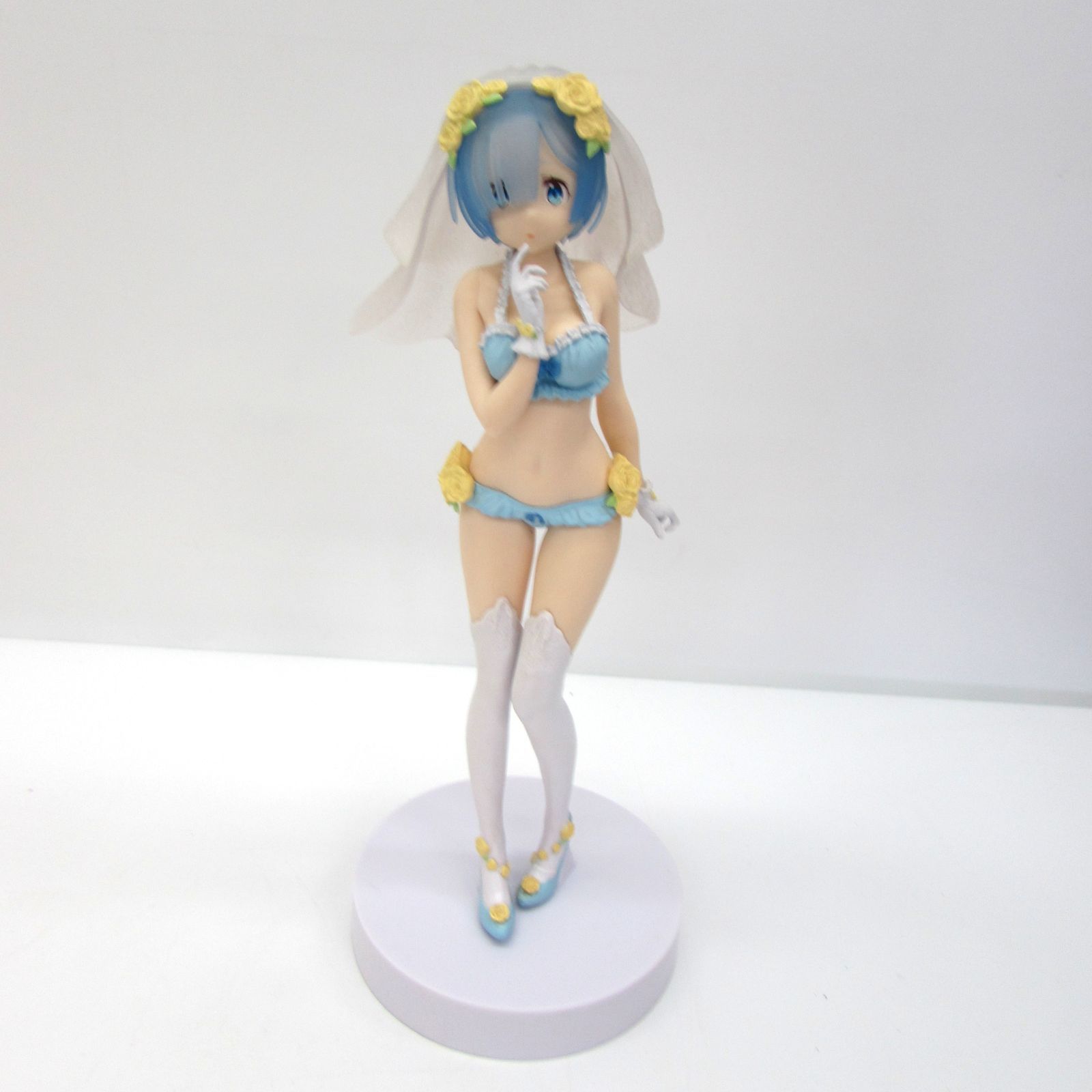 Artículo actual Re:ZERO -Starting Life in Another World- Re:ZERO EXQ Figura Rem Traje de baño nupcial *Faltan piezas