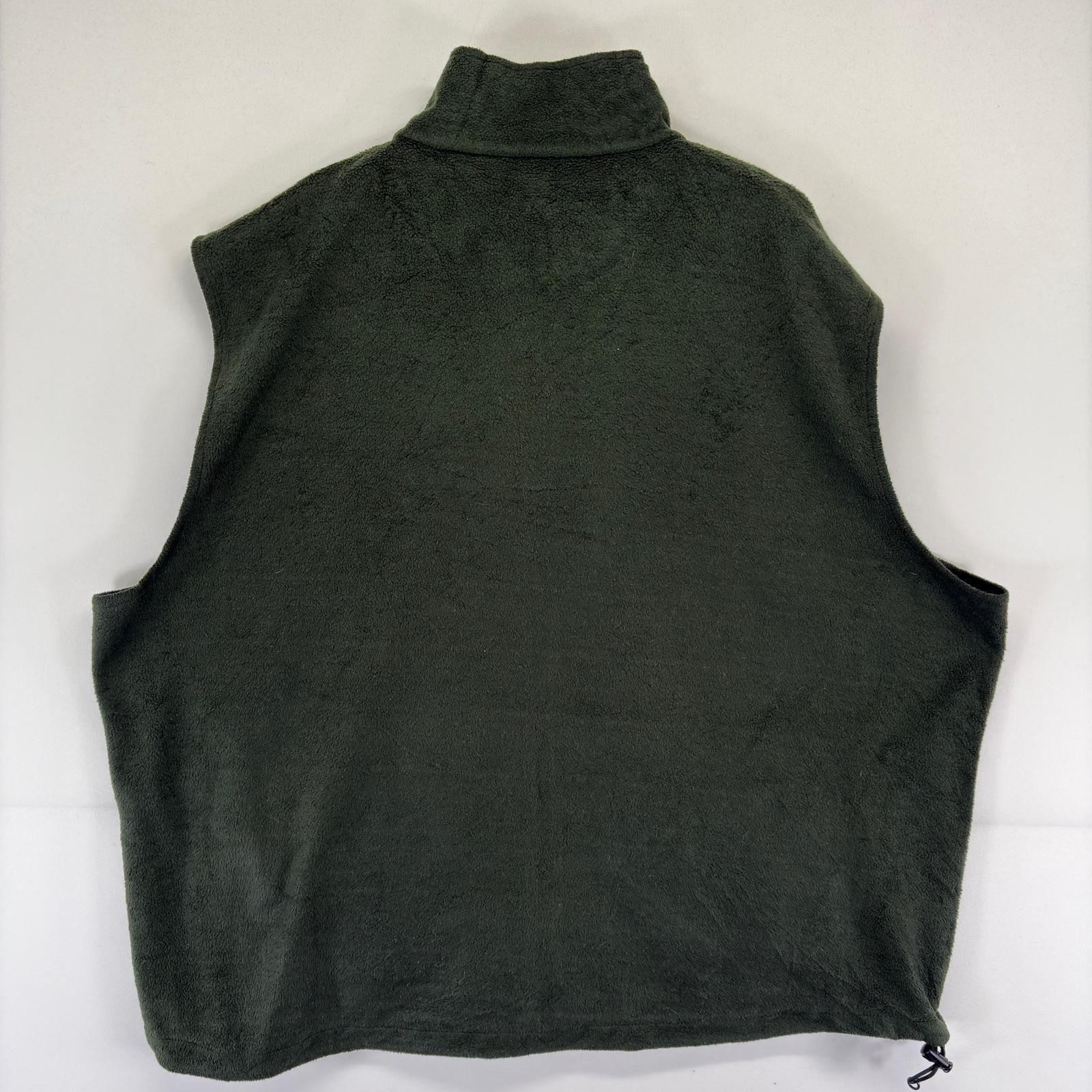 古着 ウールリッチ WOOLRICH ベスト フルジップ ワンポイント ロゴ