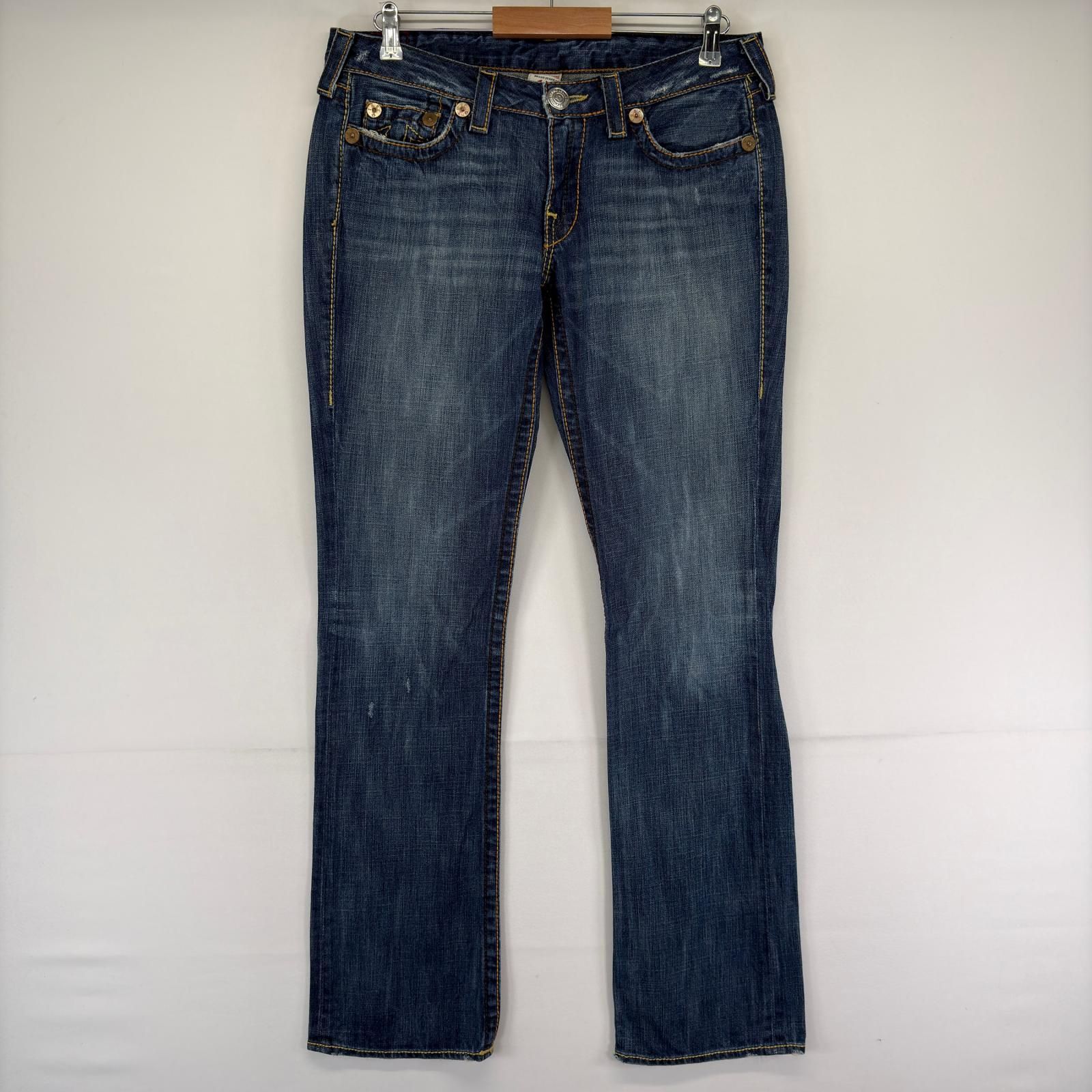 古着 トゥルーレリジョン True Religion USA製 デニム パンツ Gパン 