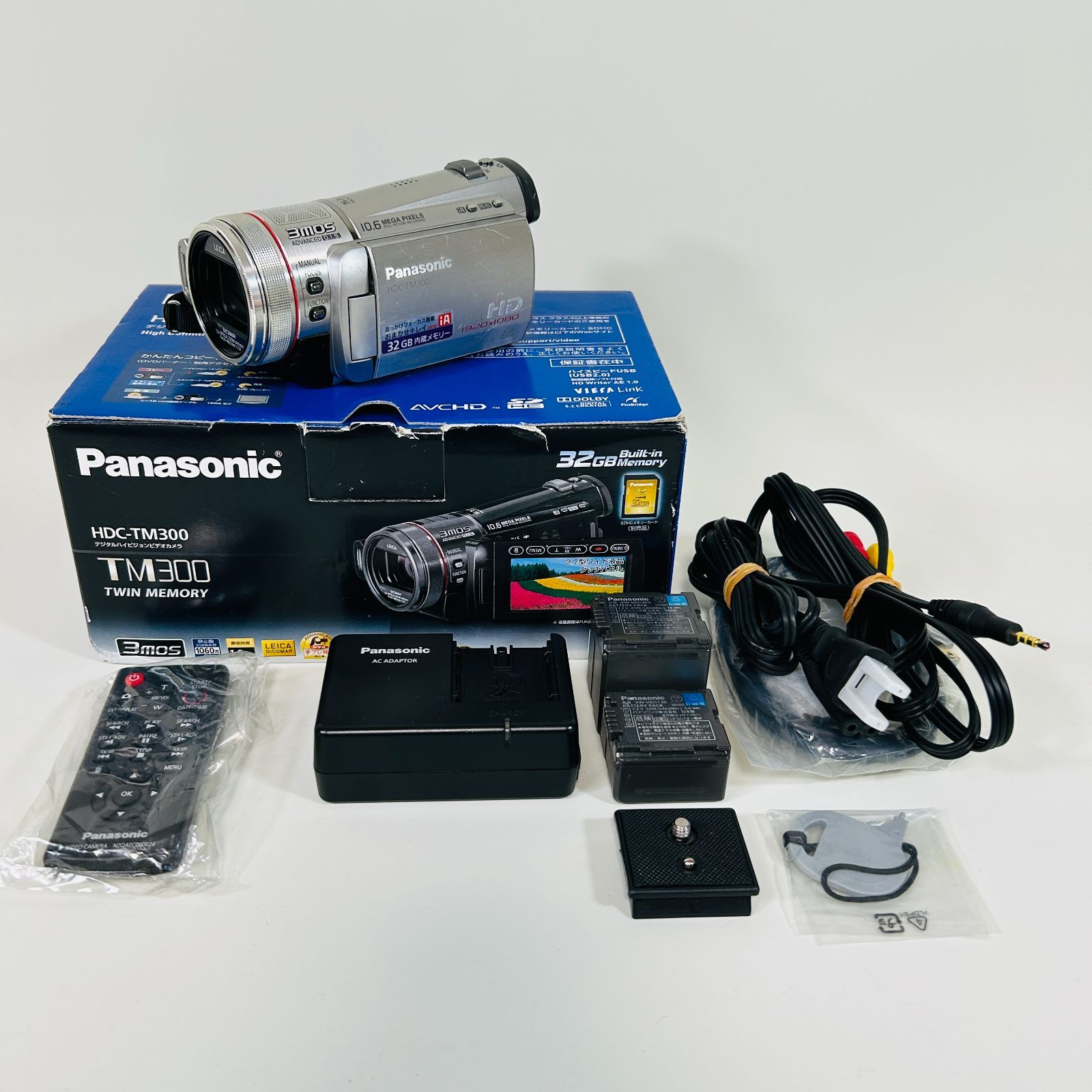 Panasonic パナソニック ビデオカメラ HDC-TM300(S) シルバー 32GB