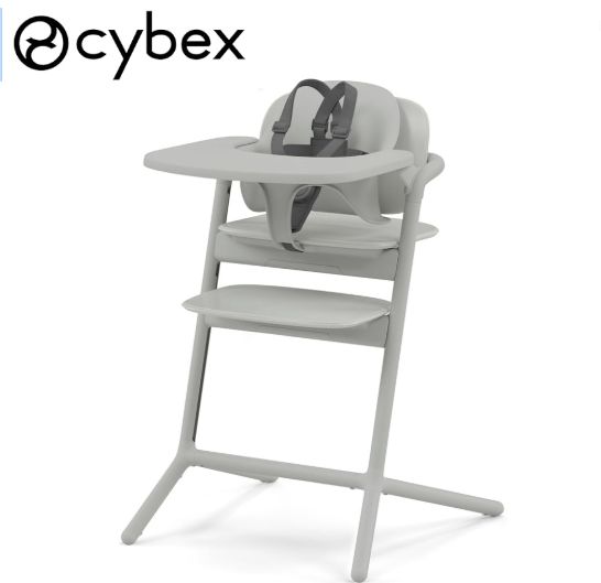 未使用 cybex サイベックス レモ 3-IN-1 スウェードグレー スナックトレイ ハーネスセット