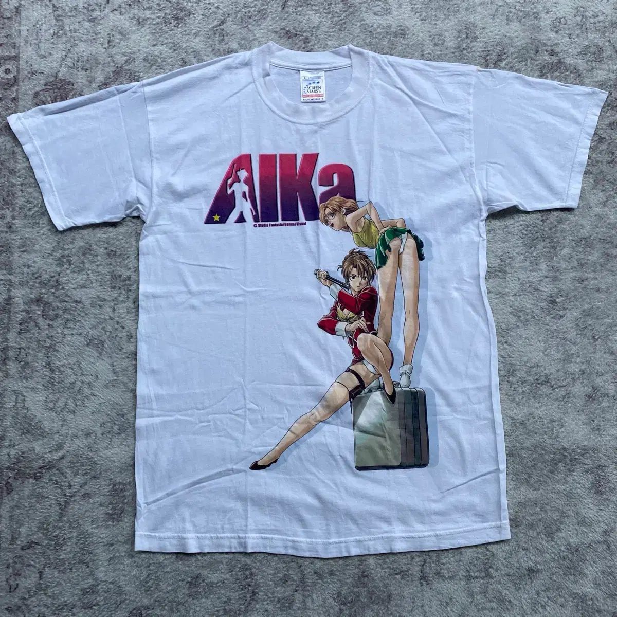 エージェント アイカ 90s ヴィンテージ アニメ Tシャツ アニメティー