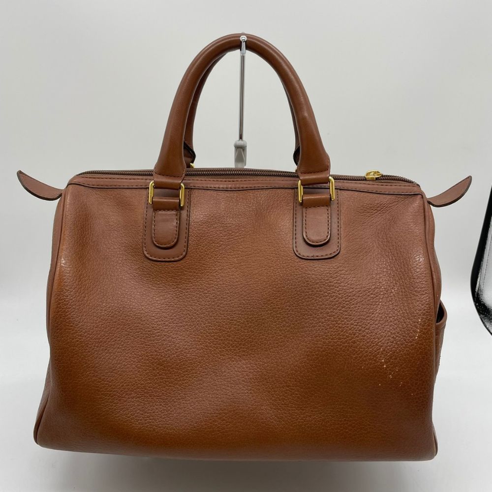 玉津店 中古】BURBERRY（バーバリー） ミニボストンバッグ レザー