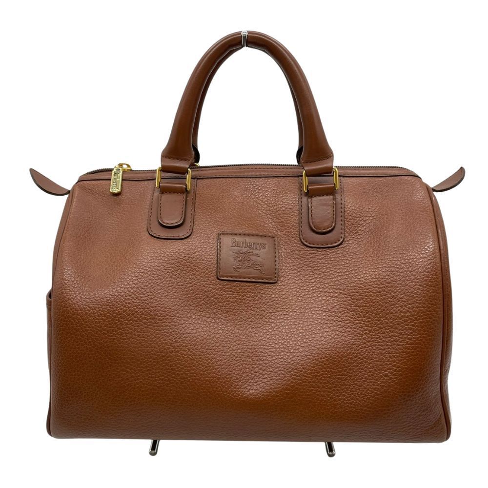 玉津店 中古】BURBERRY（バーバリー） ミニボストンバッグ レザー