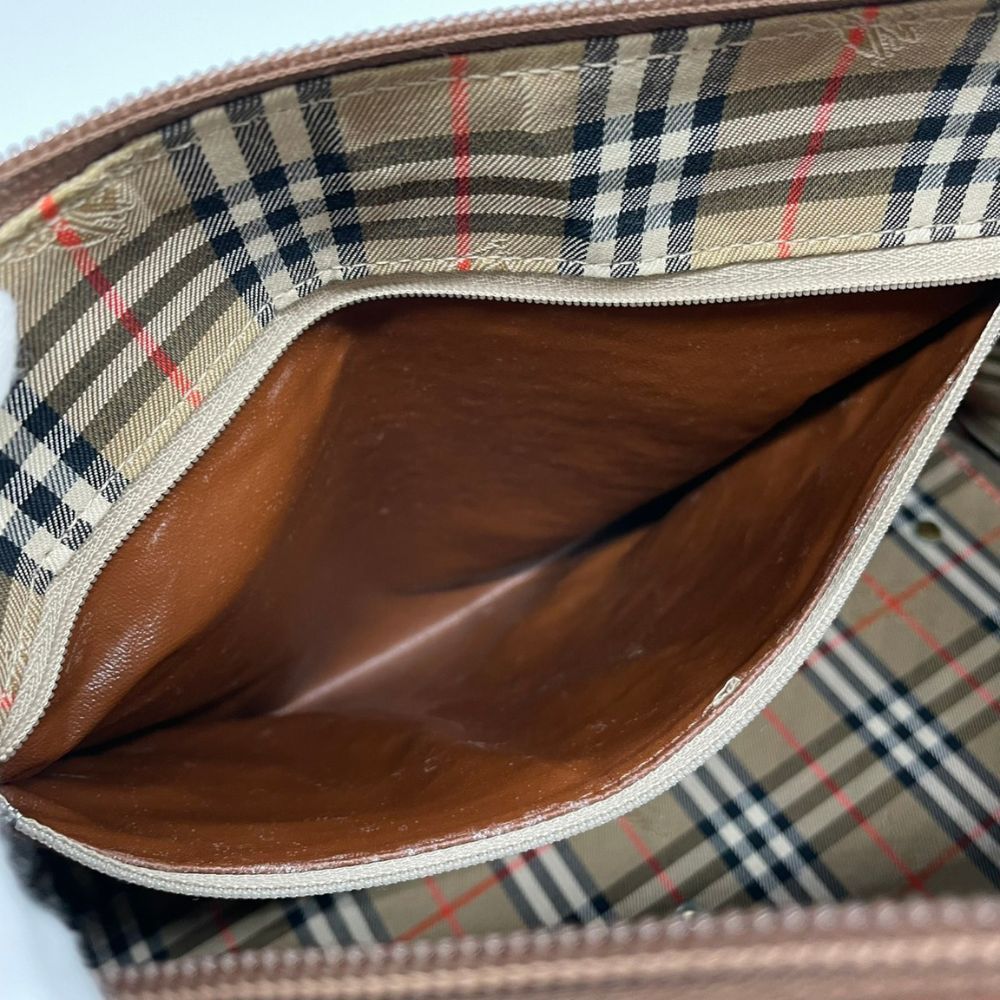 玉津店 中古】BURBERRY（バーバリー） ミニボストンバッグ レザー