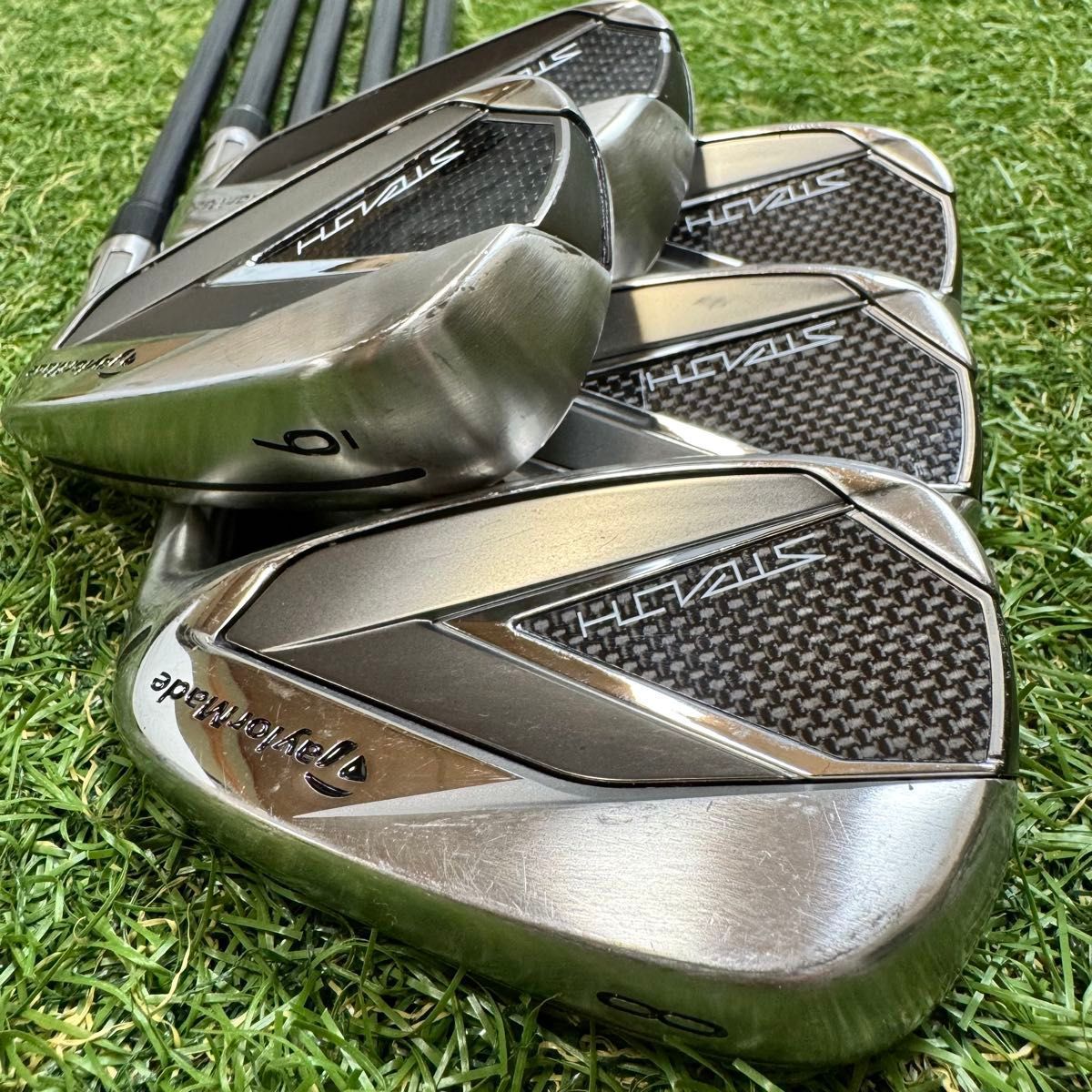 【良品】初心者推奨 テーラーメイド ステルス メンズアイアンセット 5本 S A在】初心者推奨 テーラーメイド ステルス メンズアイアンセット 5本 S