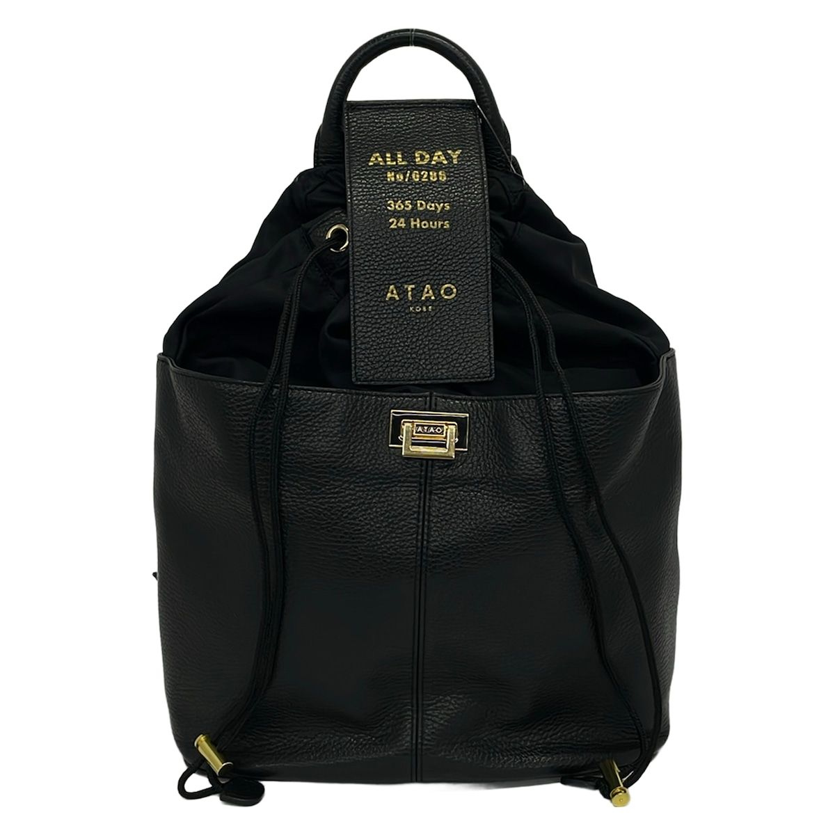 バッグ アタオ ALL DAY リュックサック デイパック レザー ナイロン