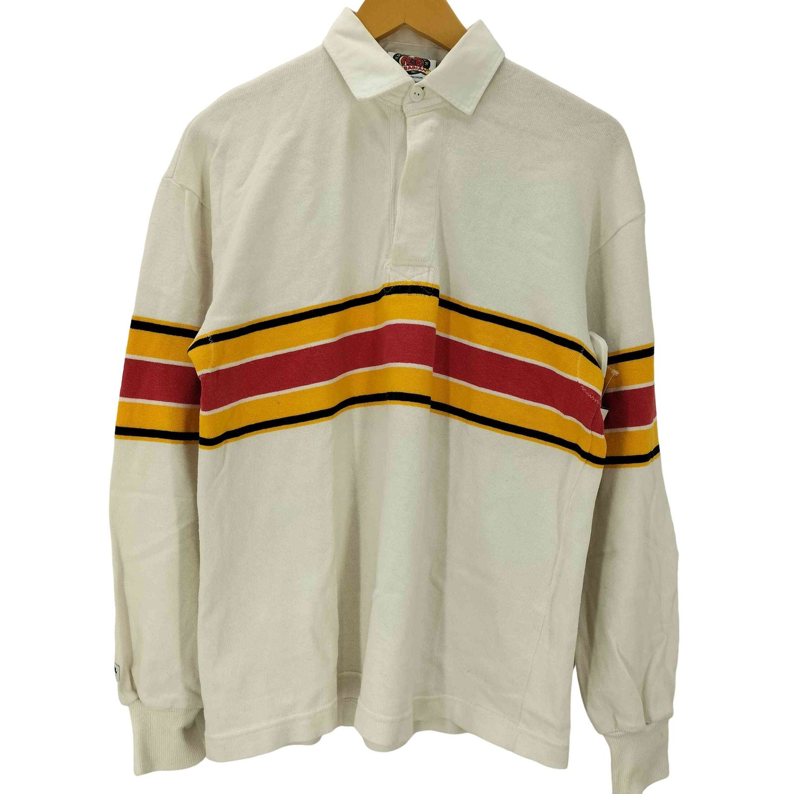 バーバリアン BARBARIAN 90-00S OLD カナダ製 L/S ボーダー ラガー